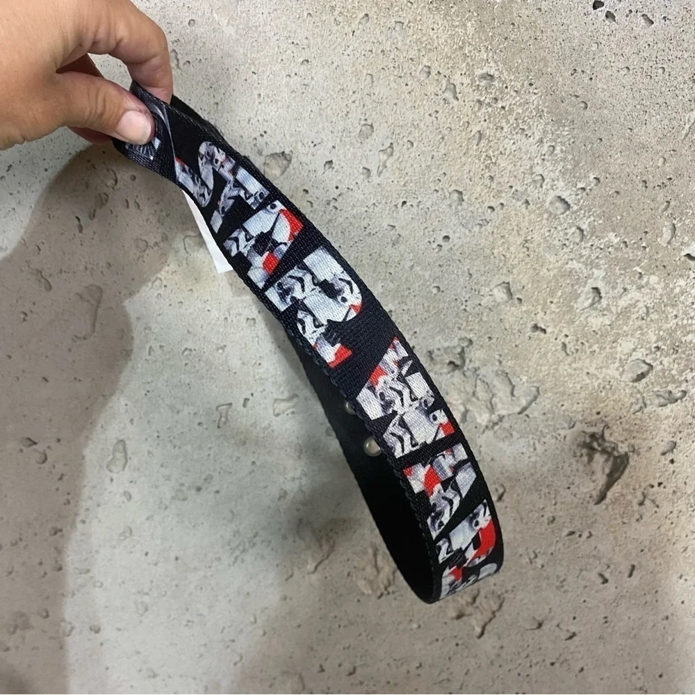 Disney Star Wars black red white small/medium dog collar